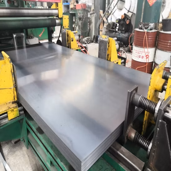 Placa de aço de ferro laminado a alta temperatura de alta resistência e baixa liga 16mn Q345b A516 Gr. 70