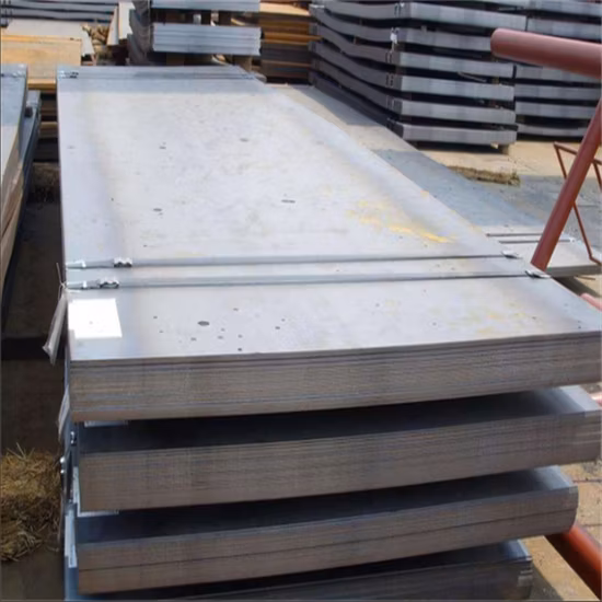 Placa de chapa metálica de aço carbono de alta qualidade A36 4mm para construção de pontes