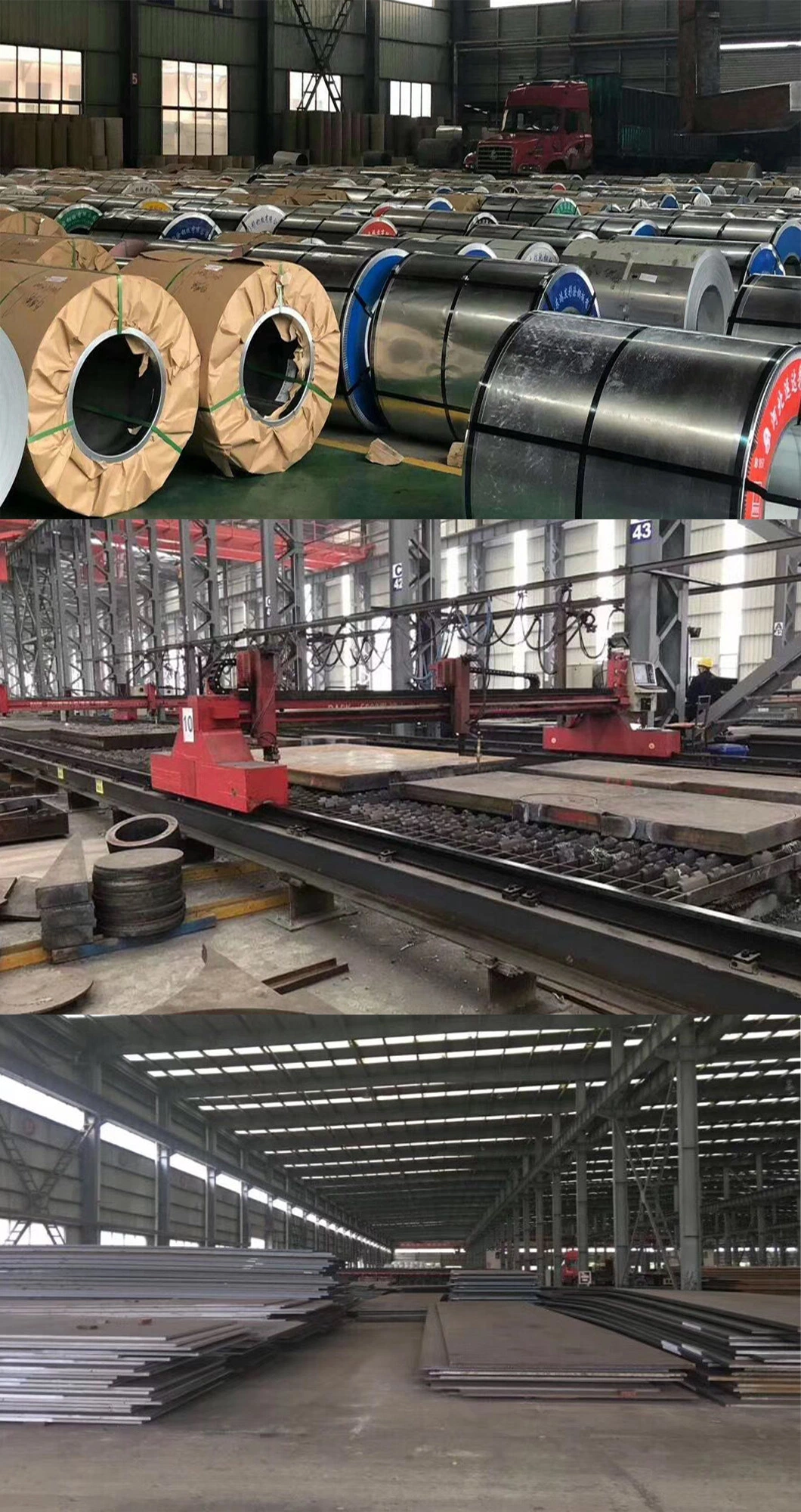 Shell Metal Sheet Spv355 42CrMo4 Hot Rolled P235gh P265gh A283 A515 Gr70 SA387 Gr11 SA516 Gr. 70 Pressure Vessel Boiler Steel Plate